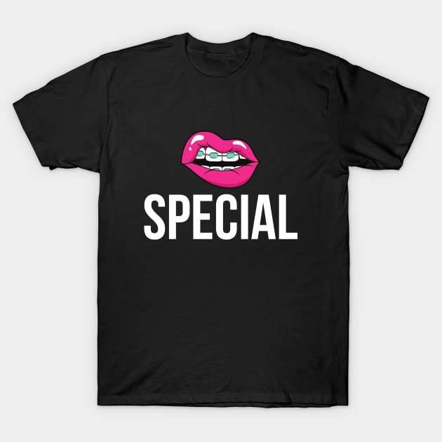 HOT PINK LIPS T-Shirt by Popular_and_Newest